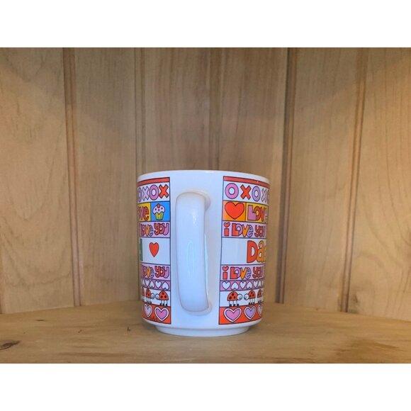 Vintage I Love Dad Coffee Mug Chris Davenport Love N Stuff - Picture 4 of 6